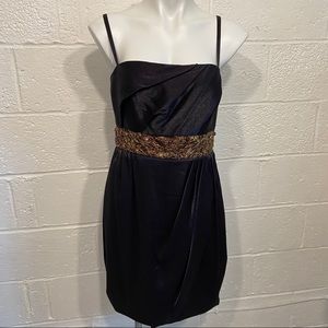 Chetta B 6 shiny black evening dressing